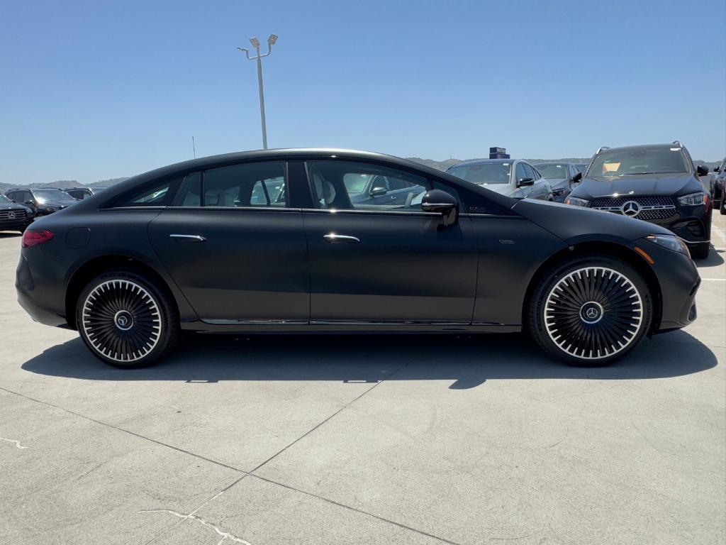 new 2025 Mercedes-Benz AMG EQS car, priced at $168,505