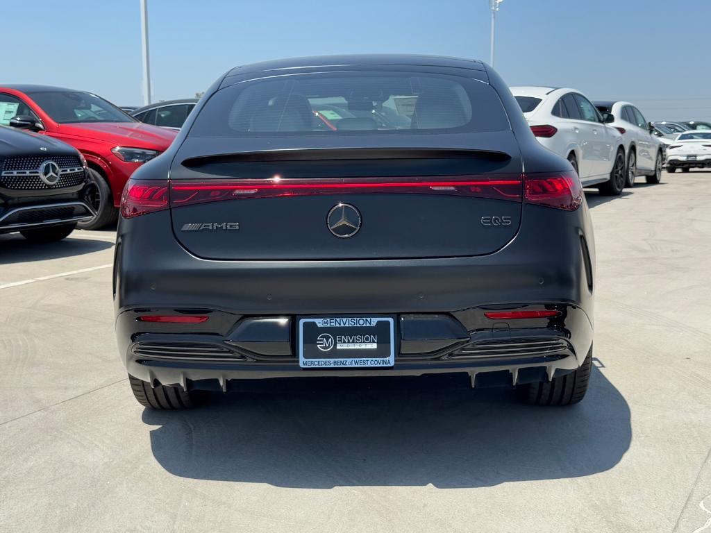 new 2025 Mercedes-Benz AMG EQS car, priced at $168,505