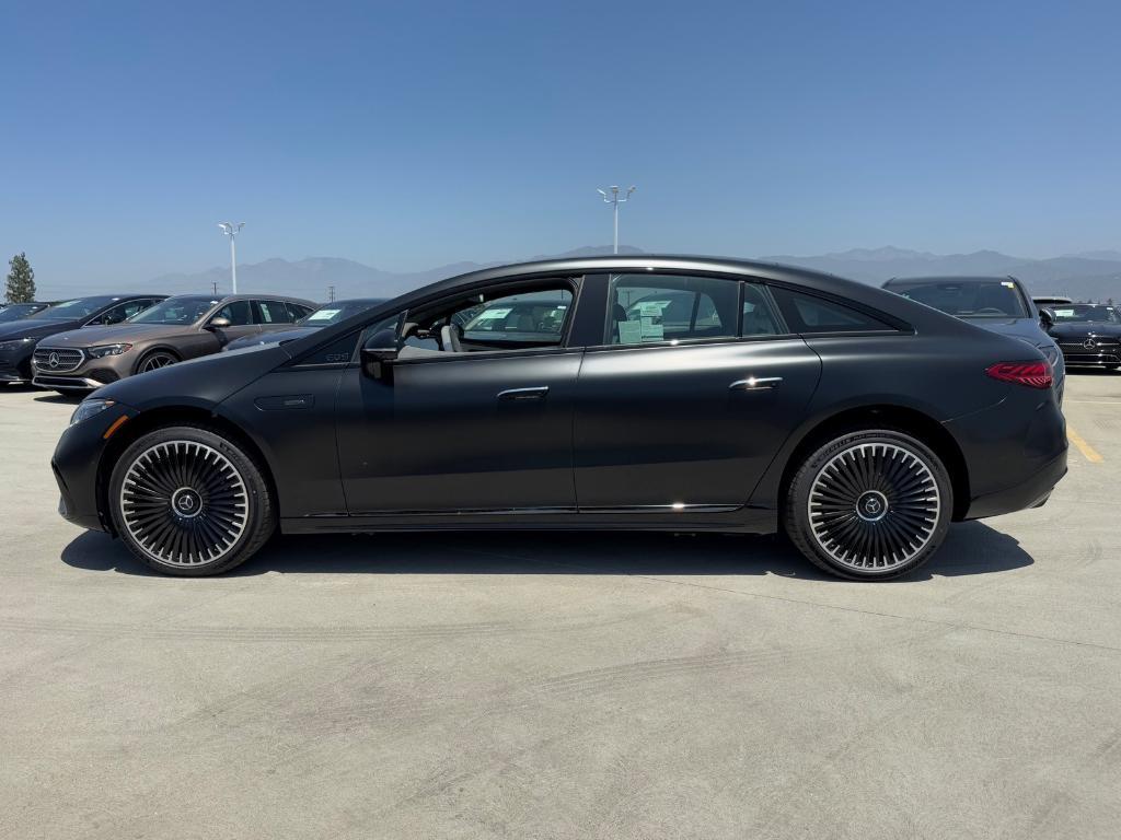 new 2025 Mercedes-Benz AMG EQS car, priced at $168,505