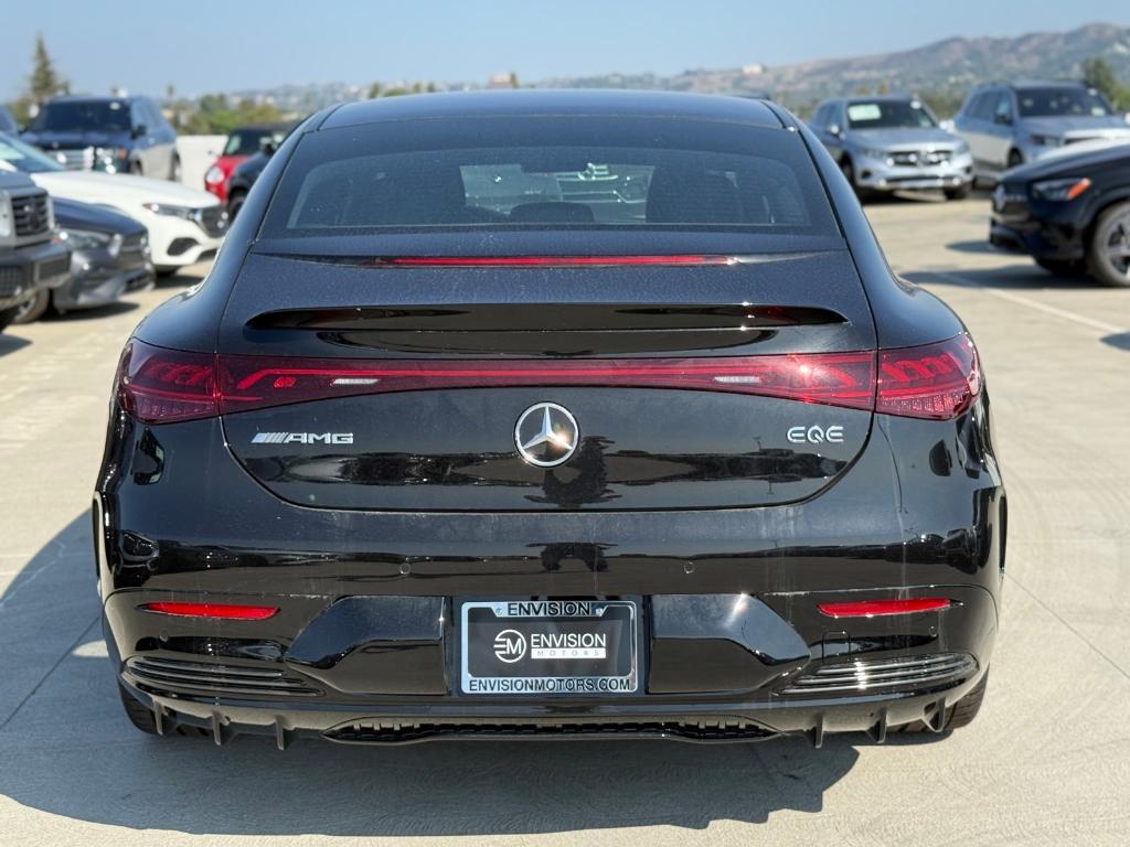 new 2025 Mercedes-Benz AMG EQE car, priced at $109,935