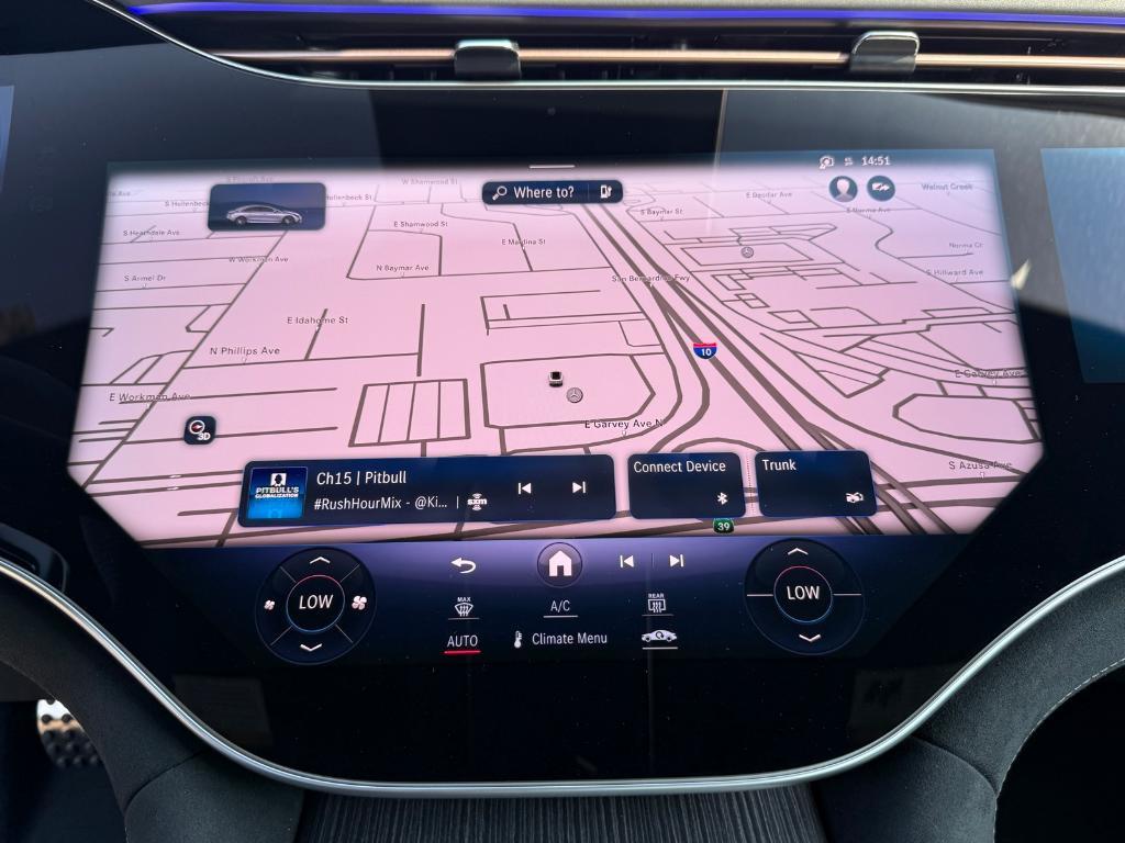 new 2025 Mercedes-Benz AMG EQE car, priced at $109,935