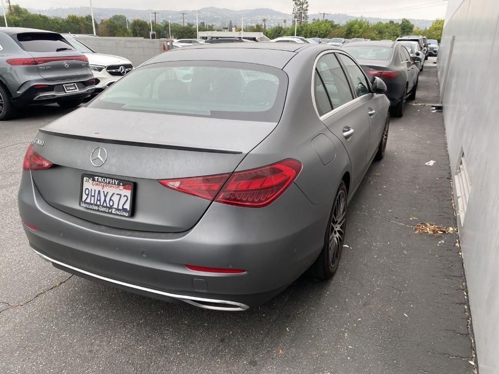 used 2023 Mercedes-Benz C-Class car, priced at $35,999