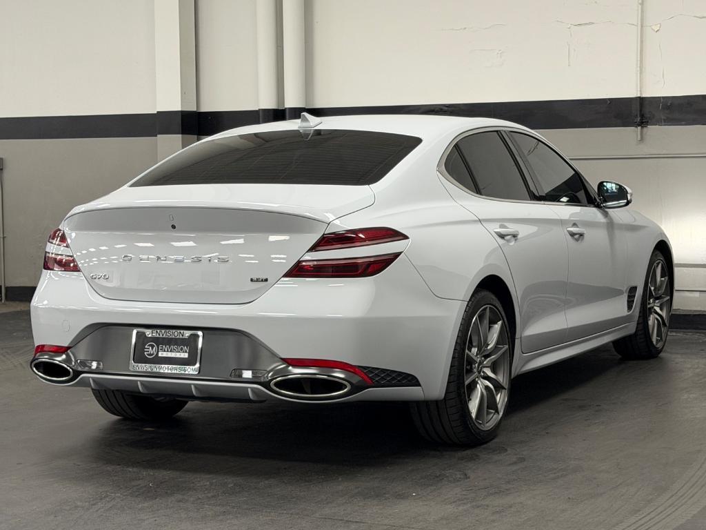 used 2022 Genesis G70 car, priced at $27,900