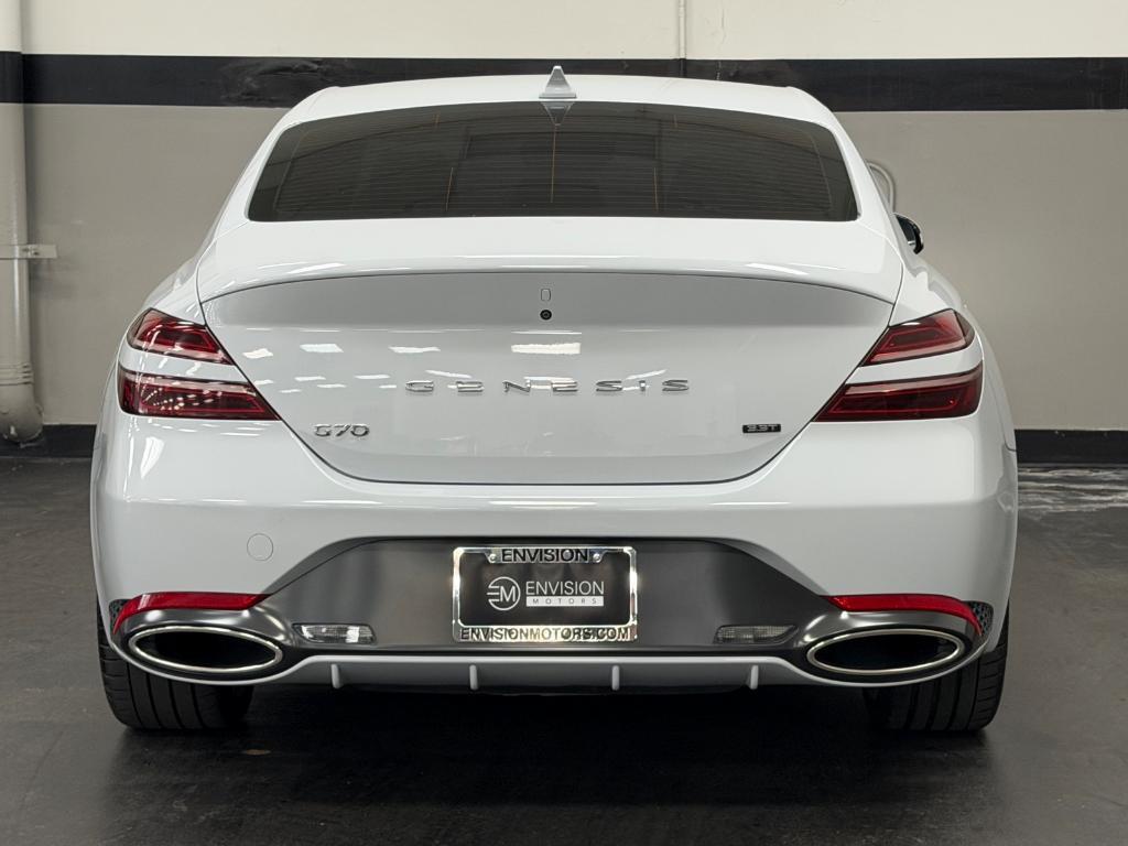 used 2022 Genesis G70 car, priced at $27,900