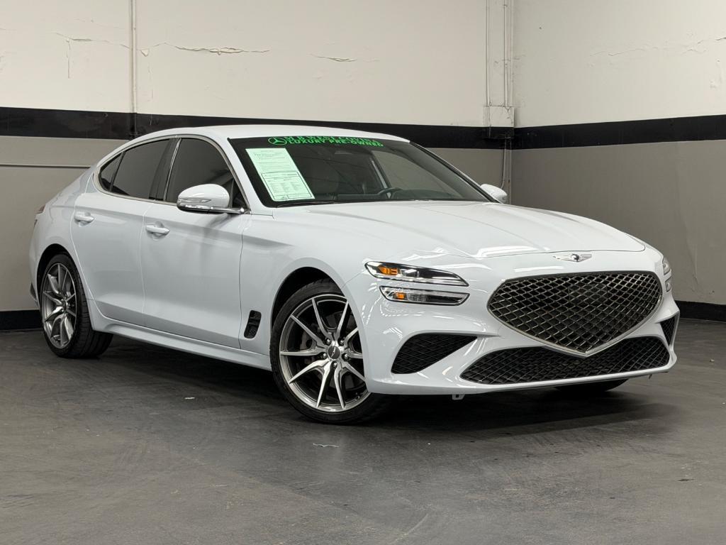 used 2022 Genesis G70 car, priced at $27,900