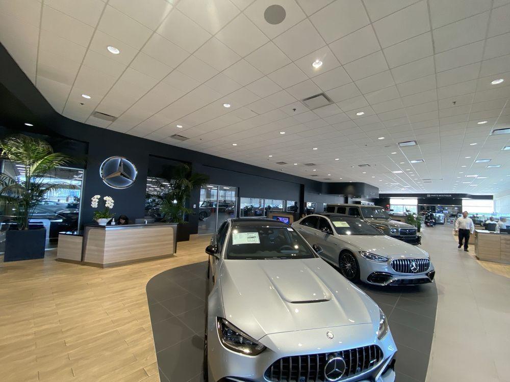 used 2022 Mercedes-Benz C-Class car, priced at $29,028