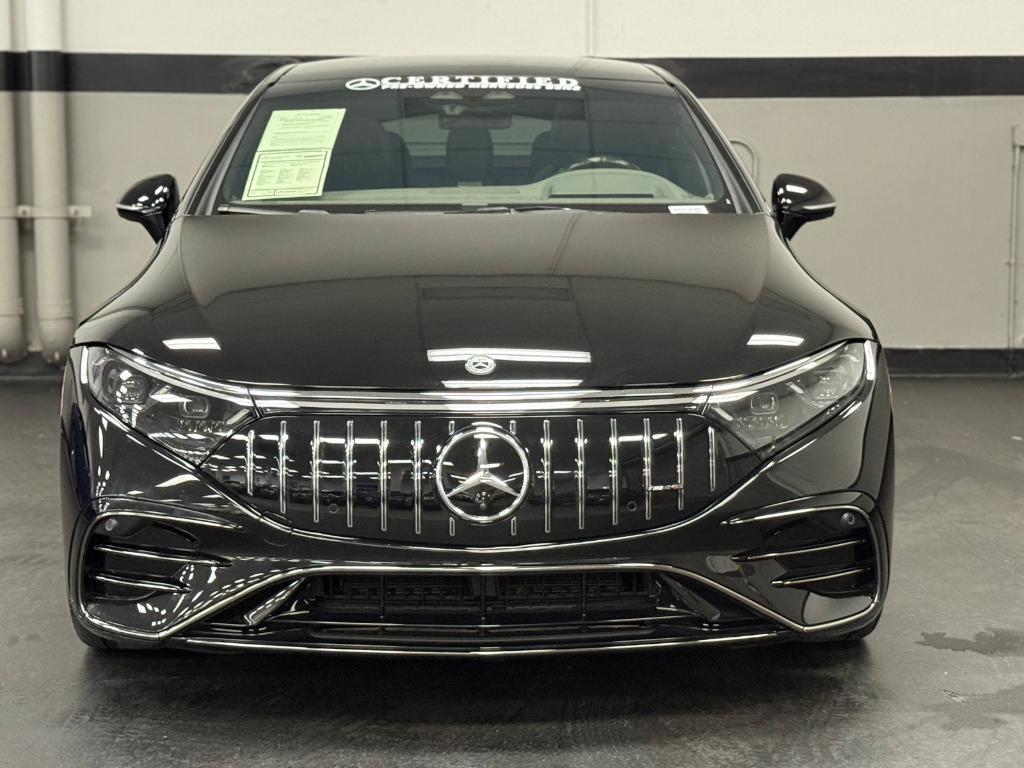 used 2023 Mercedes-Benz AMG EQS car, priced at $75,999