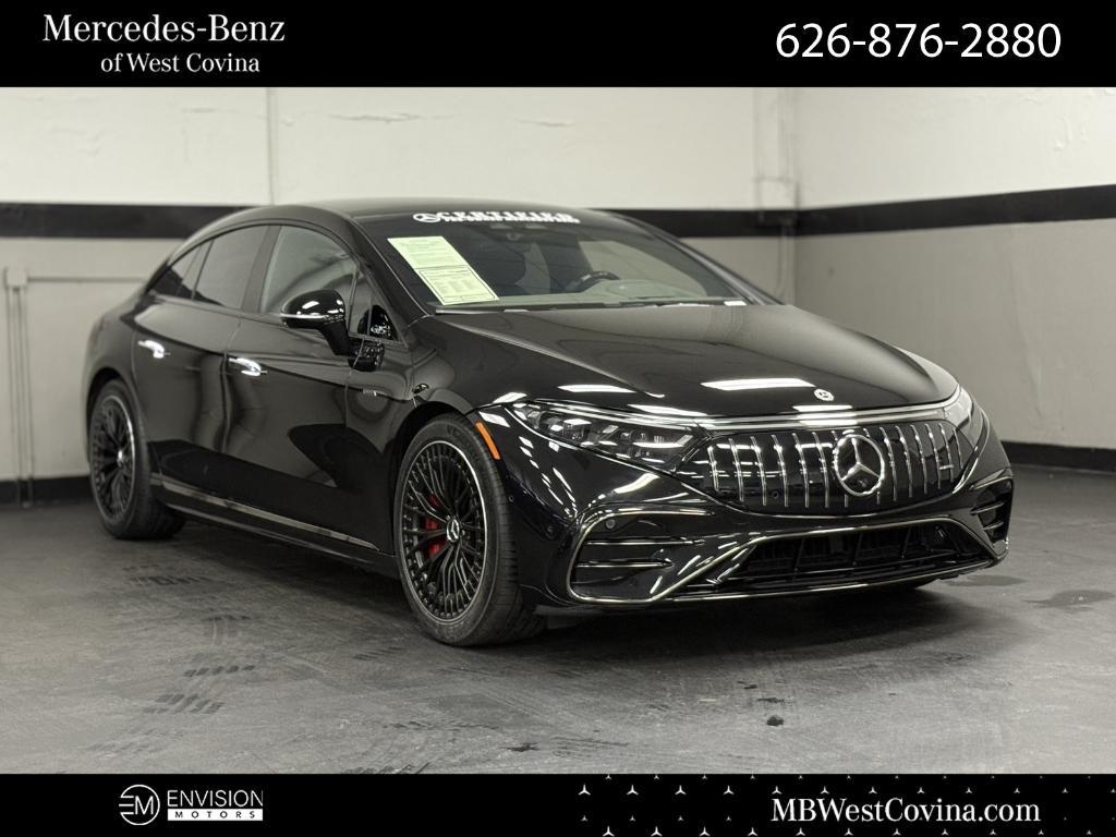 used 2023 Mercedes-Benz AMG EQS car, priced at $75,999