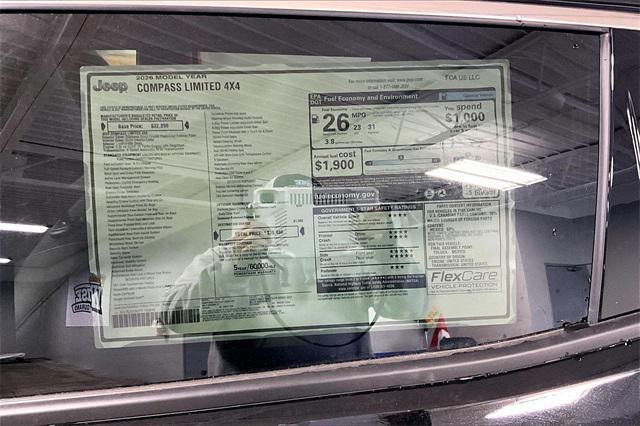 new 2026 Jeep Compass car, priced at $29,709