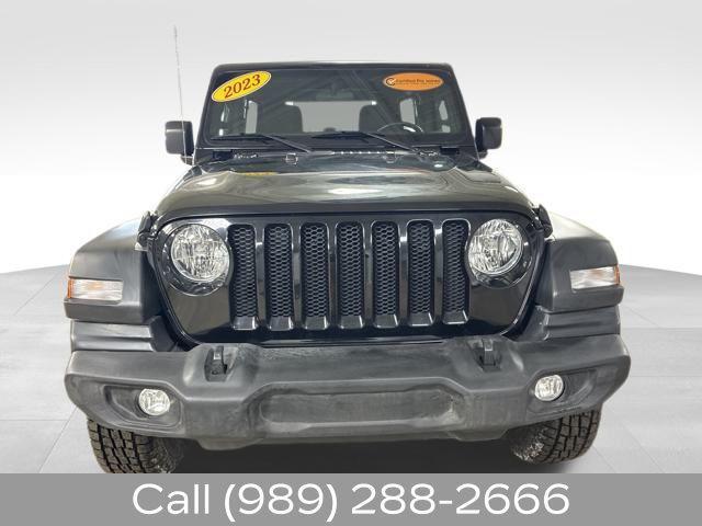 used 2023 Jeep Wrangler car, priced at $24,995