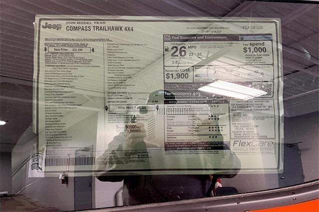 new 2026 Jeep Compass car, priced at $30,214