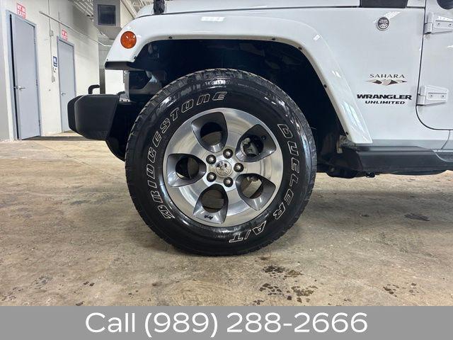 used 2017 Jeep Wrangler Unlimited car, priced at $16,595