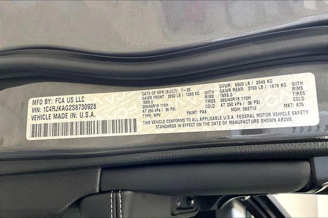 new 2025 Jeep Grand Cherokee L car, priced at $36,315