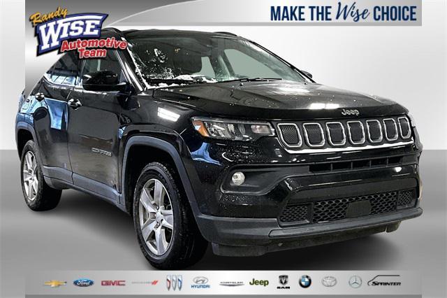 used 2022 Jeep Compass car, priced at $18,595