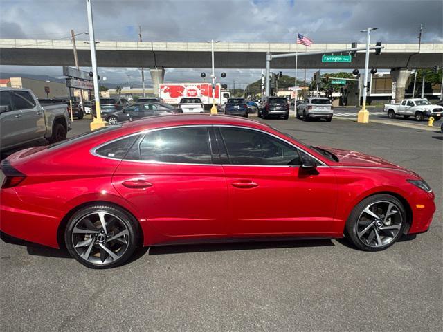 used 2021 Hyundai Sonata car, priced at $22,363