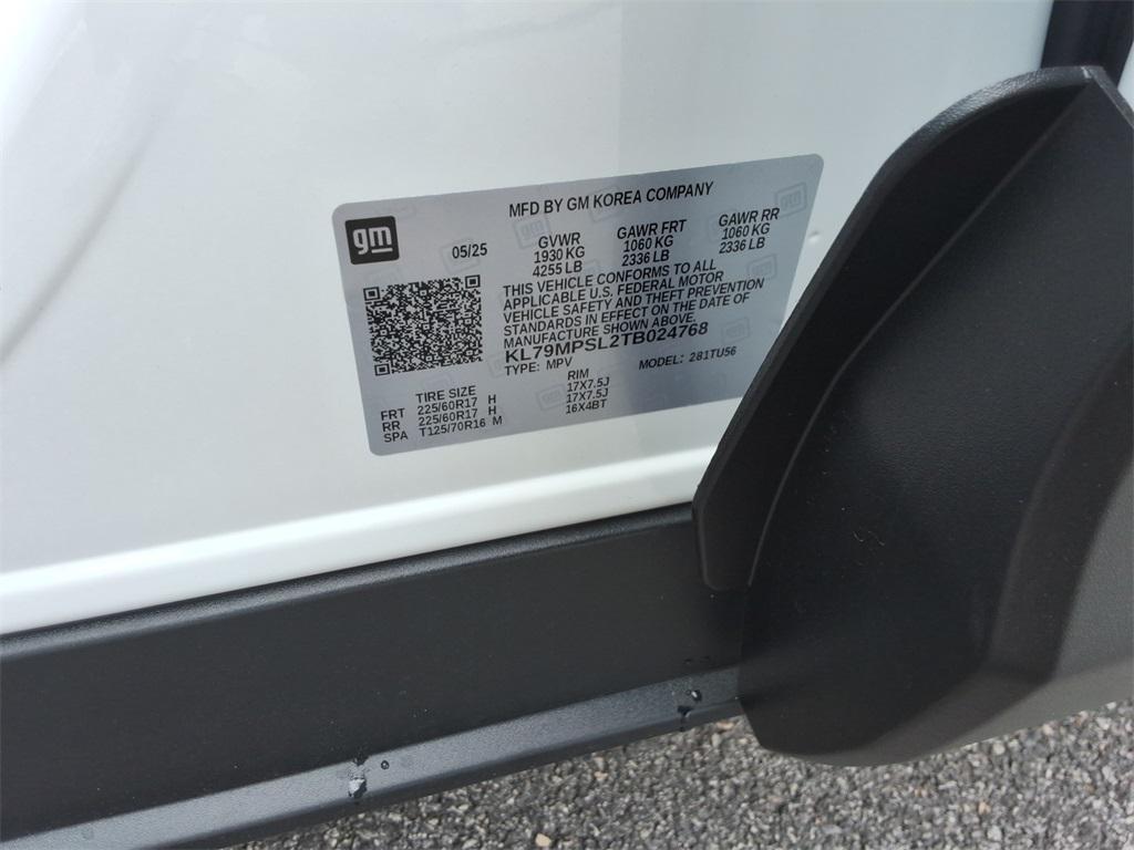 new 2026 Chevrolet TrailBlazer car, priced at $24,775