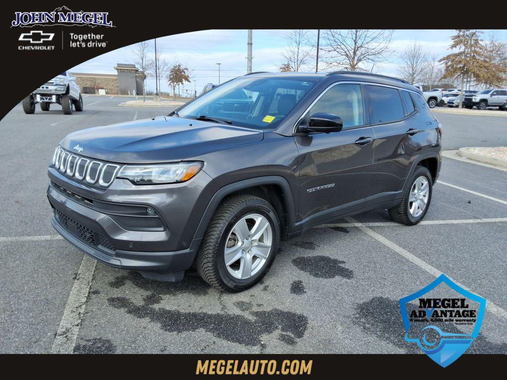 used 2022 Jeep Compass car, priced at $19,999