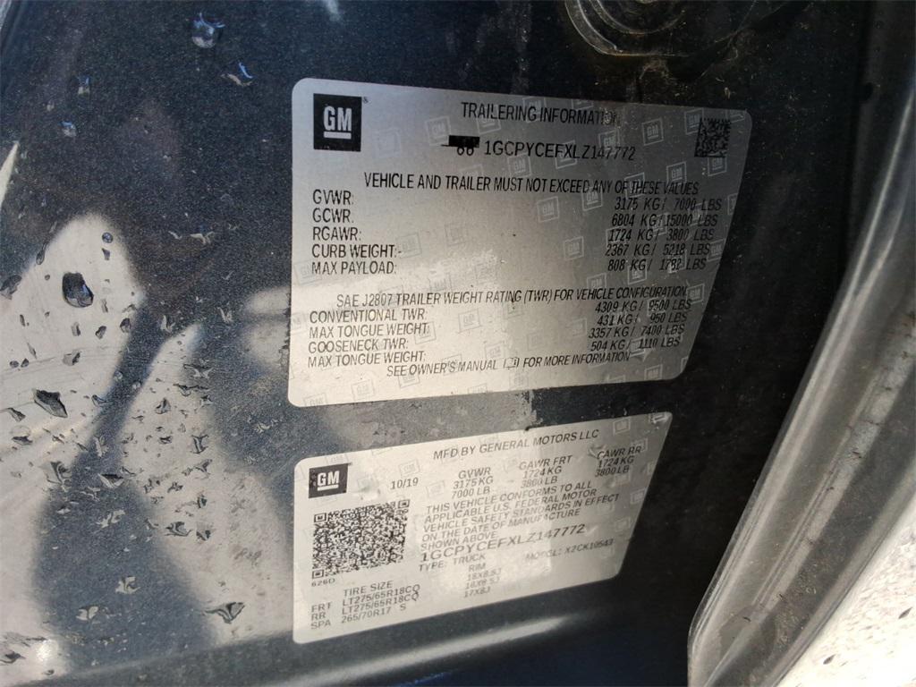 used 2020 Chevrolet Silverado 1500 car, priced at $27,659