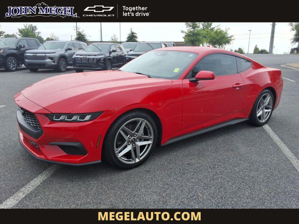 used 2024 Ford Mustang car, priced at $30,887