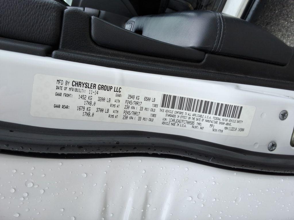 used 2015 Jeep Grand Cherokee car, priced at $12,857