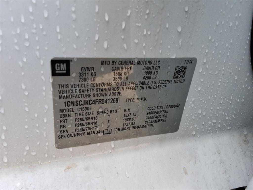 used 2015 Chevrolet Suburban car, priced at $14,589