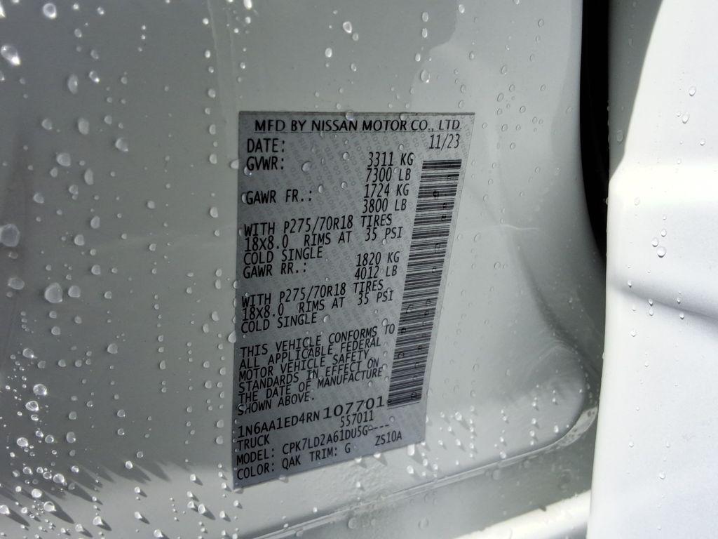 used 2024 Nissan Titan car, priced at $46,566