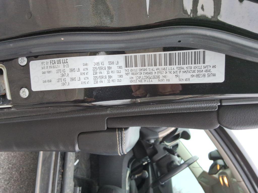 used 2016 Jeep Cherokee car, priced at $9,999