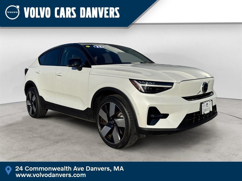 used 2022 Volvo C40 Recharge Pure Electric car, priced at $22,928