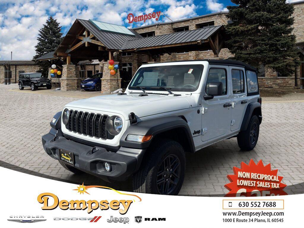 used 2024 Jeep Wrangler car, priced at $31,403
