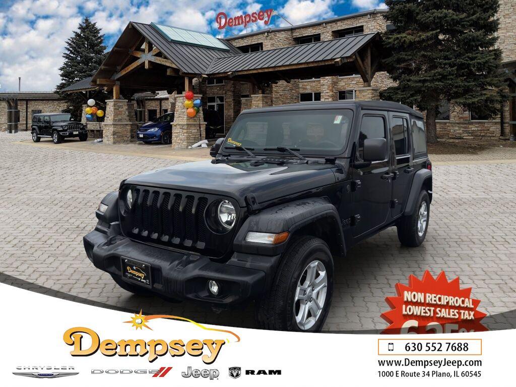 used 2022 Jeep Wrangler Unlimited car, priced at $27,276