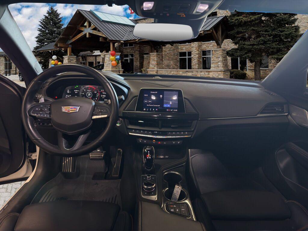 used 2022 Cadillac CT4-V car, priced at $34,813