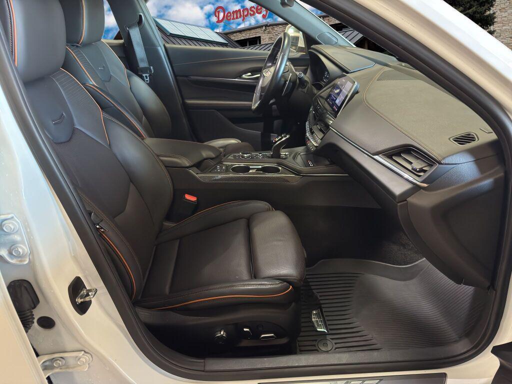 used 2022 Cadillac CT4-V car, priced at $34,813