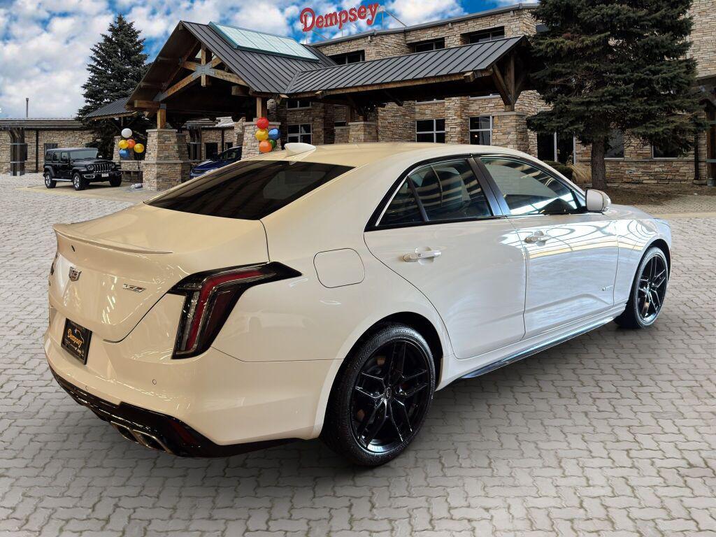 used 2022 Cadillac CT4-V car, priced at $34,813