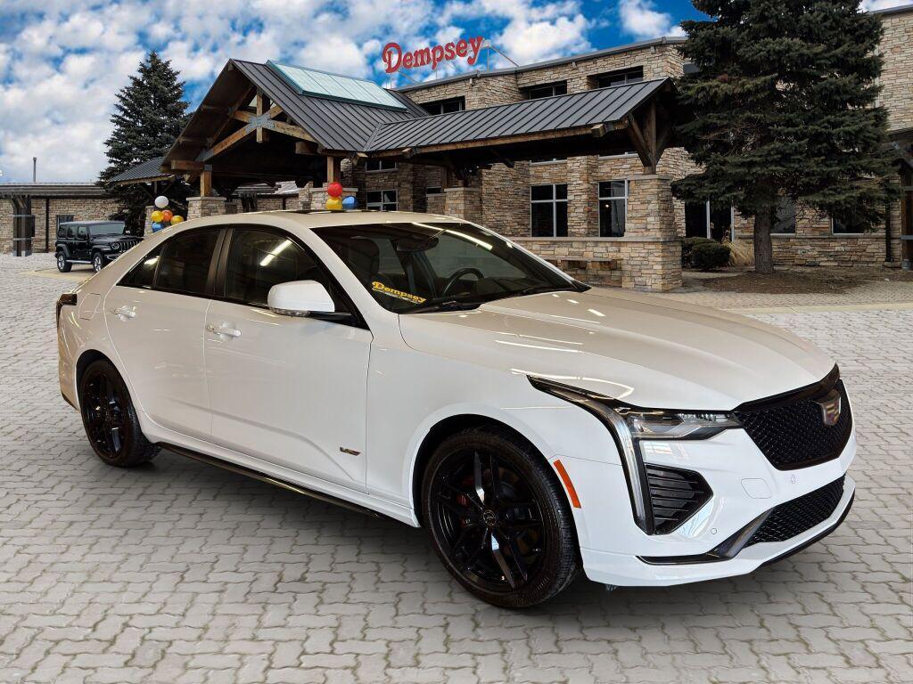used 2022 Cadillac CT4-V car, priced at $34,813