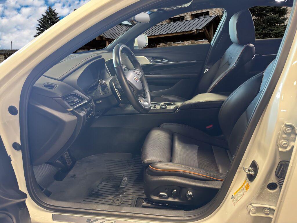 used 2022 Cadillac CT4-V car, priced at $34,813