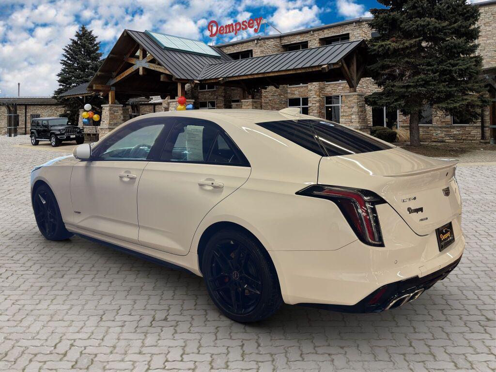 used 2022 Cadillac CT4-V car, priced at $34,813