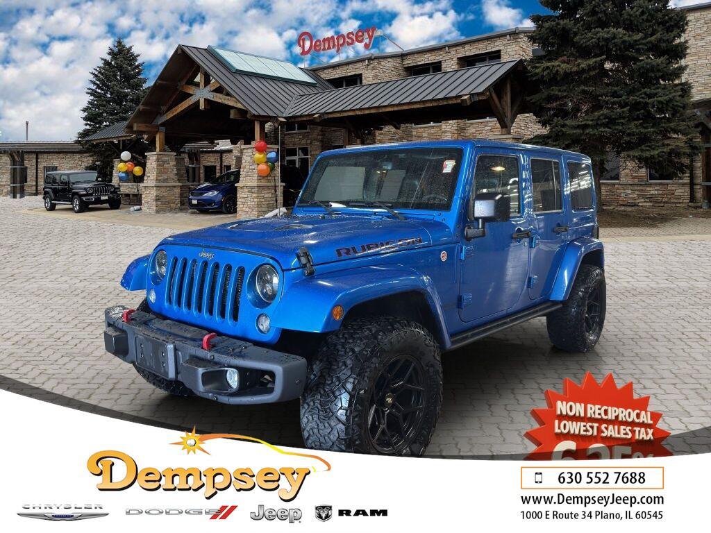 used 2016 Jeep Wrangler Unlimited car, priced at $23,991
