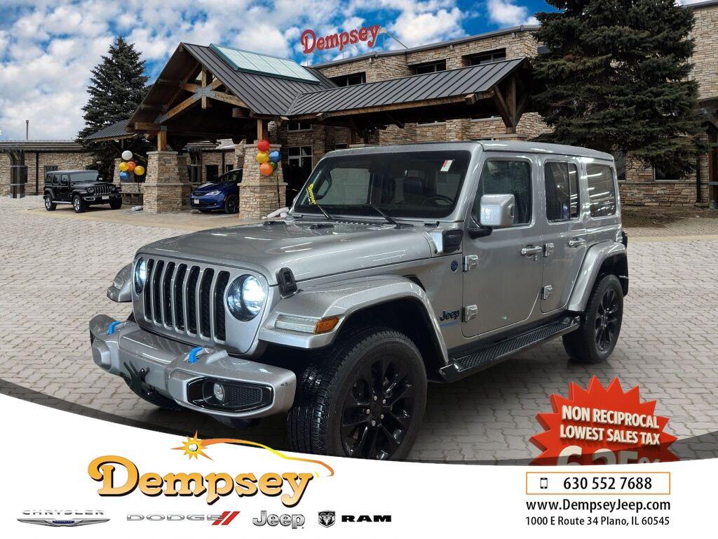 used 2021 Jeep Wrangler Unlimited 4xe car, priced at $28,967