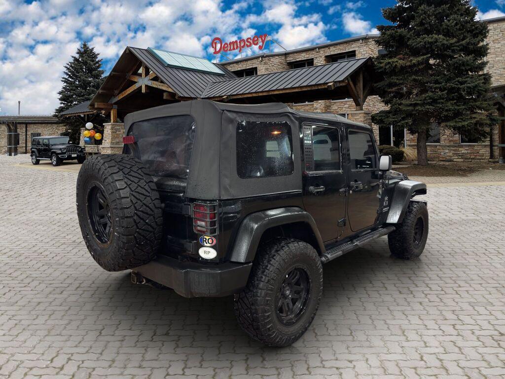 used 2009 Jeep Wrangler Unlimited car, priced at $10,967