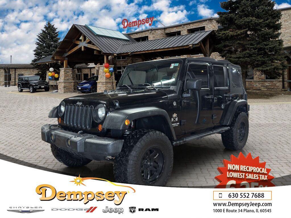 used 2009 Jeep Wrangler Unlimited car, priced at $11,491