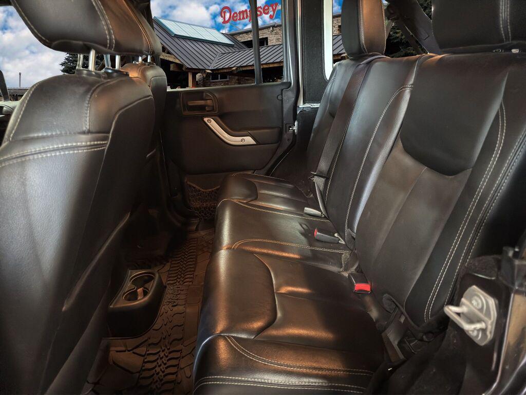 used 2017 Jeep Wrangler Unlimited car, priced at $19,491