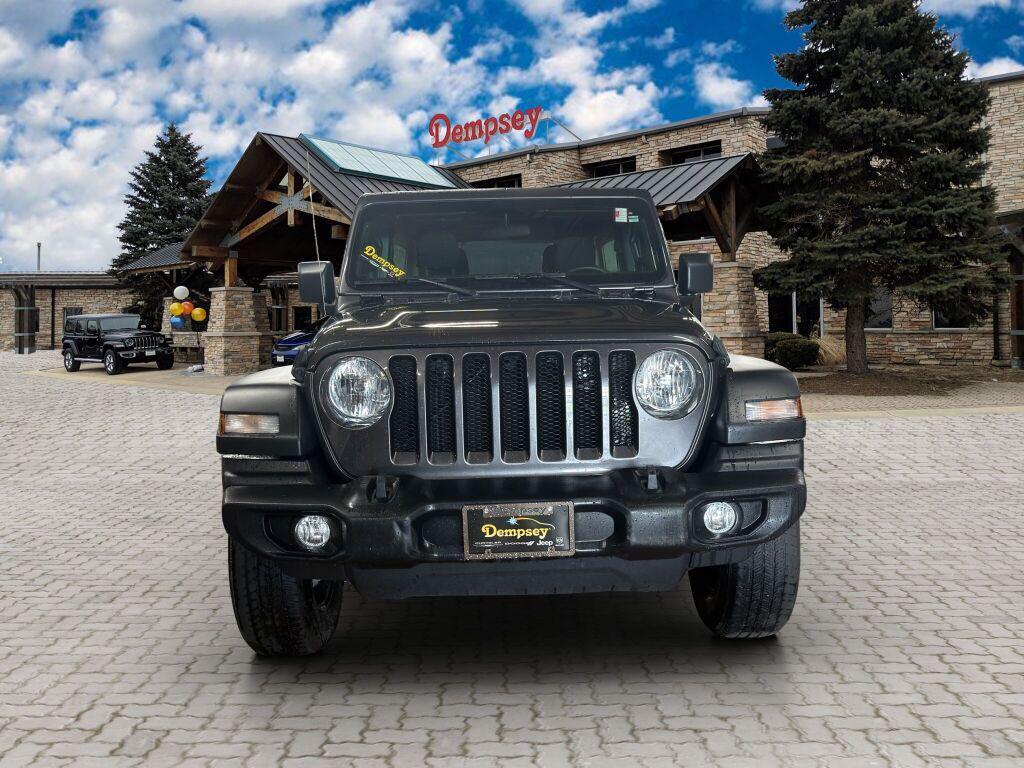 used 2022 Jeep Wrangler Unlimited car, priced at $25,403