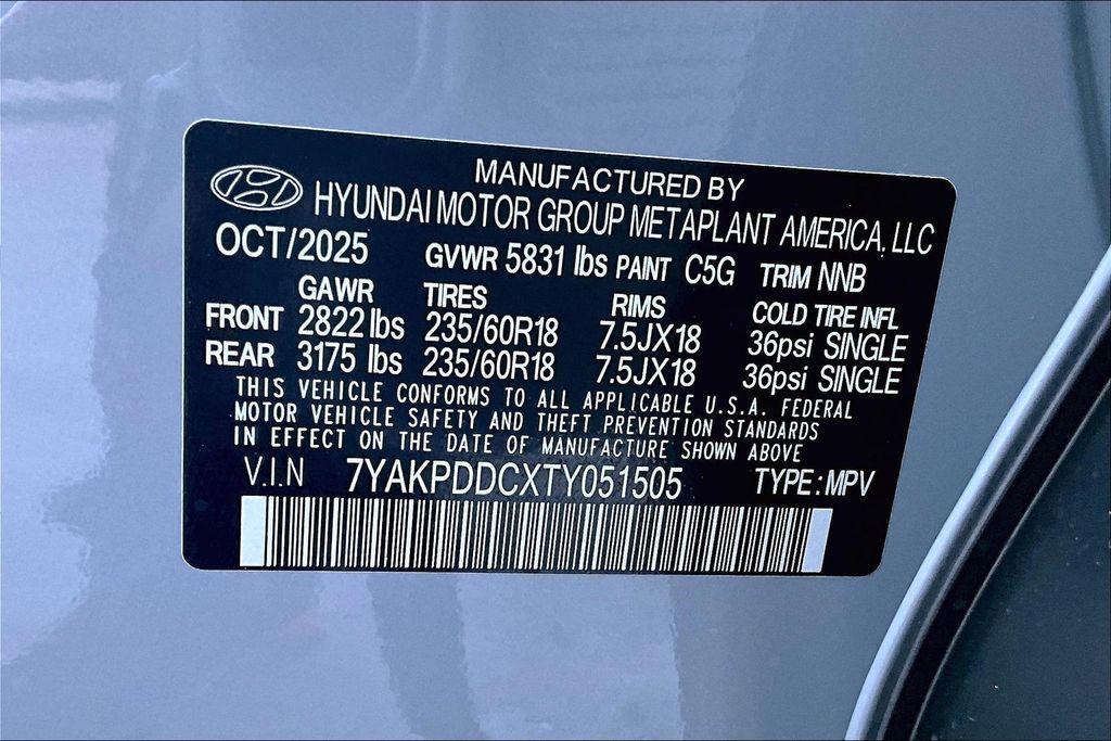 new 2026 Hyundai IONIQ 5 car, priced at $39,120