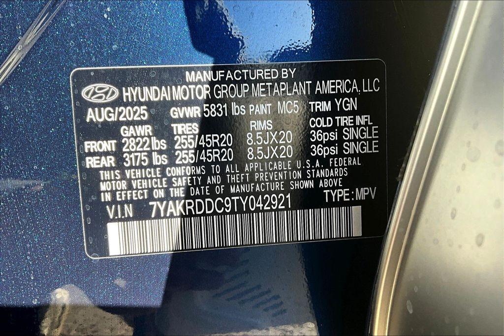 new 2026 Hyundai IONIQ 5 car, priced at $38,825