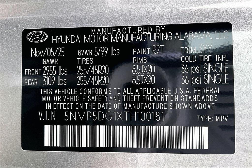 new 2026 Hyundai SANTA FE HEV car, priced at $46,790