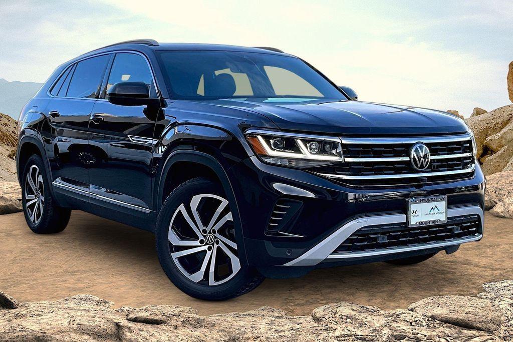 used 2021 Volkswagen Atlas Cross Sport car, priced at $21,888