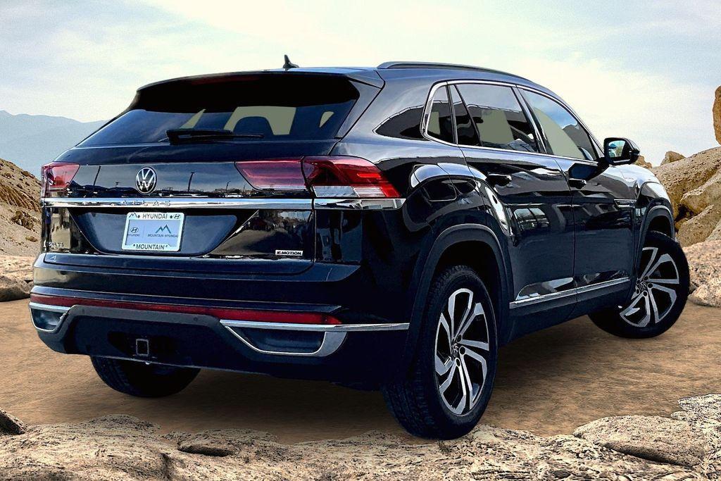 used 2021 Volkswagen Atlas Cross Sport car, priced at $21,888