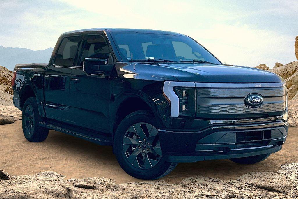 used 2023 Ford F-150 Lightning car, priced at $43,238