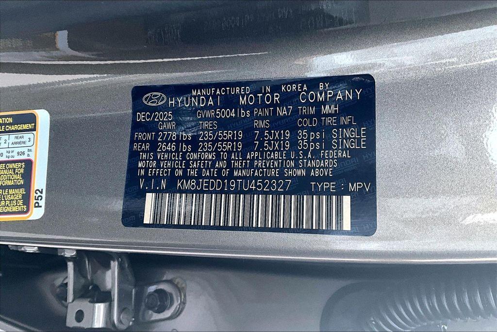 new 2026 Hyundai TUCSON Hybrid car, priced at $39,495