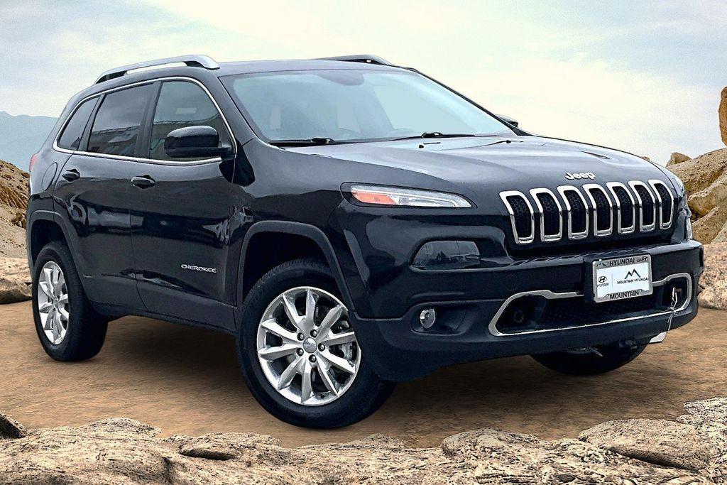 used 2015 Jeep Cherokee car, priced at $13,998